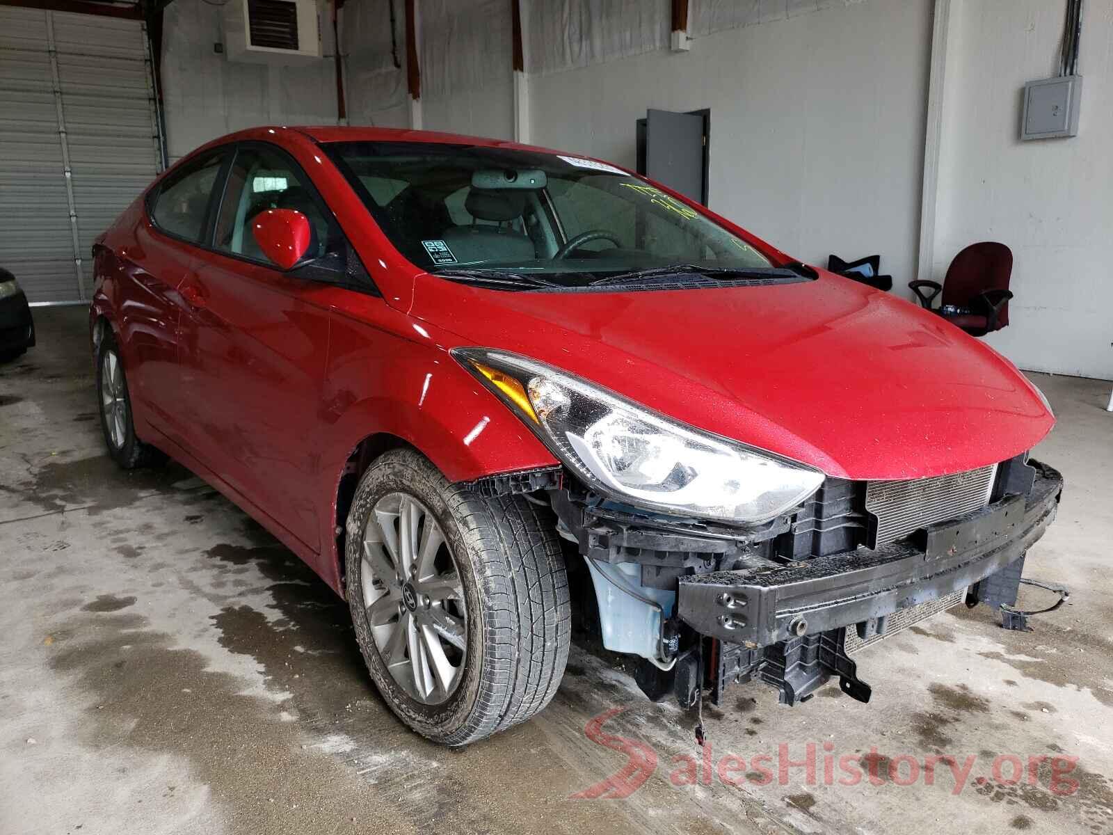 KMHDH4AE1GU518533 2016 HYUNDAI ELANTRA