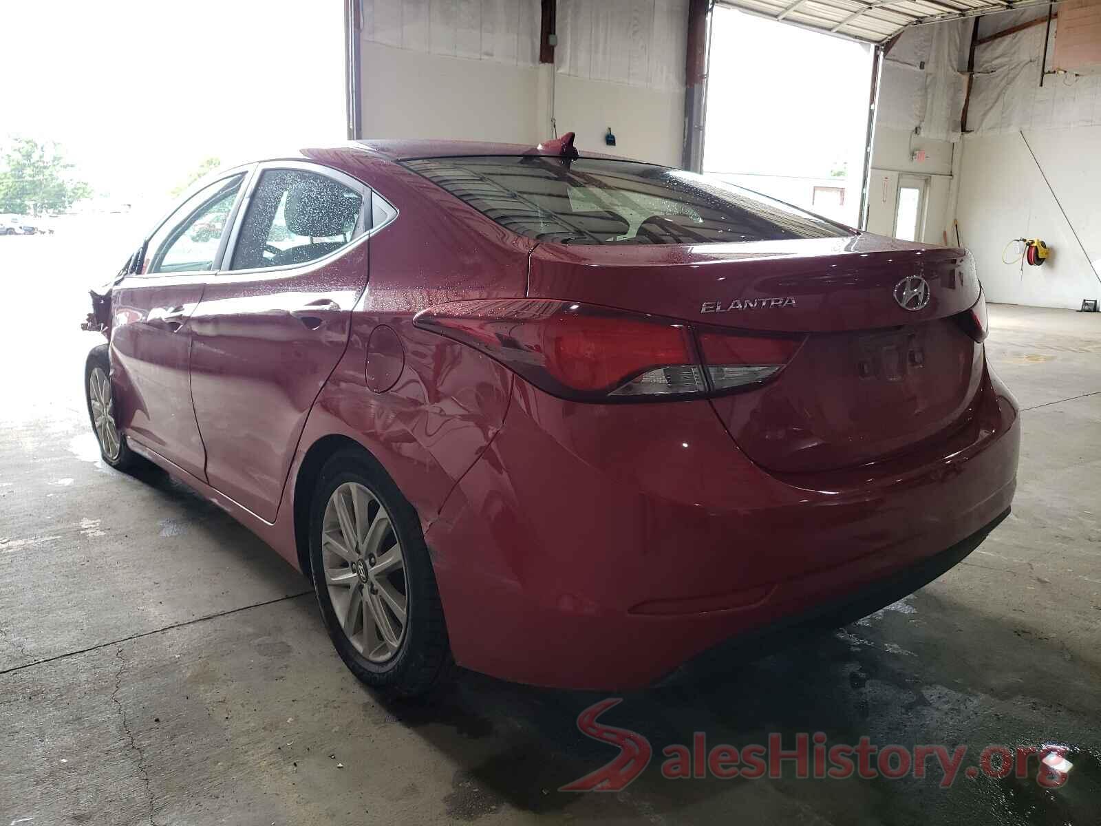 KMHDH4AE1GU518533 2016 HYUNDAI ELANTRA