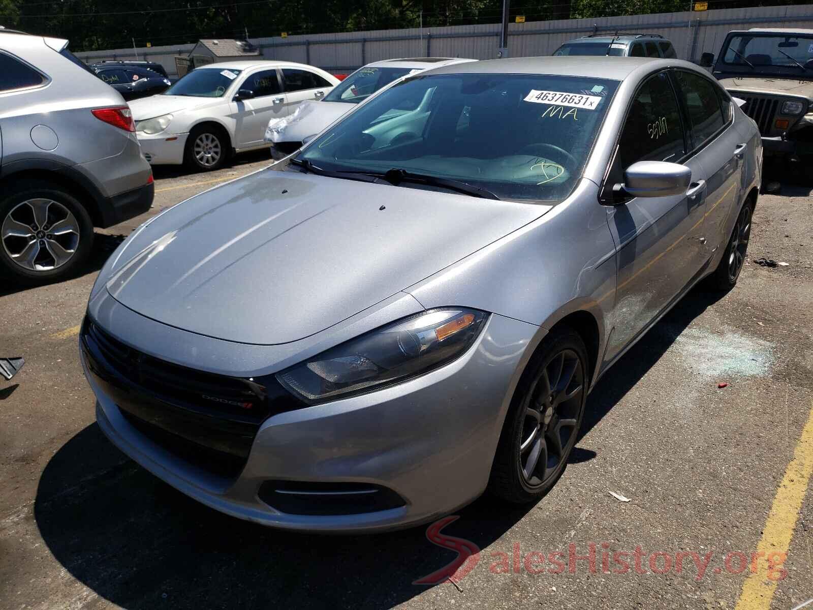 1C3CDFAA6GD606955 2016 DODGE DART