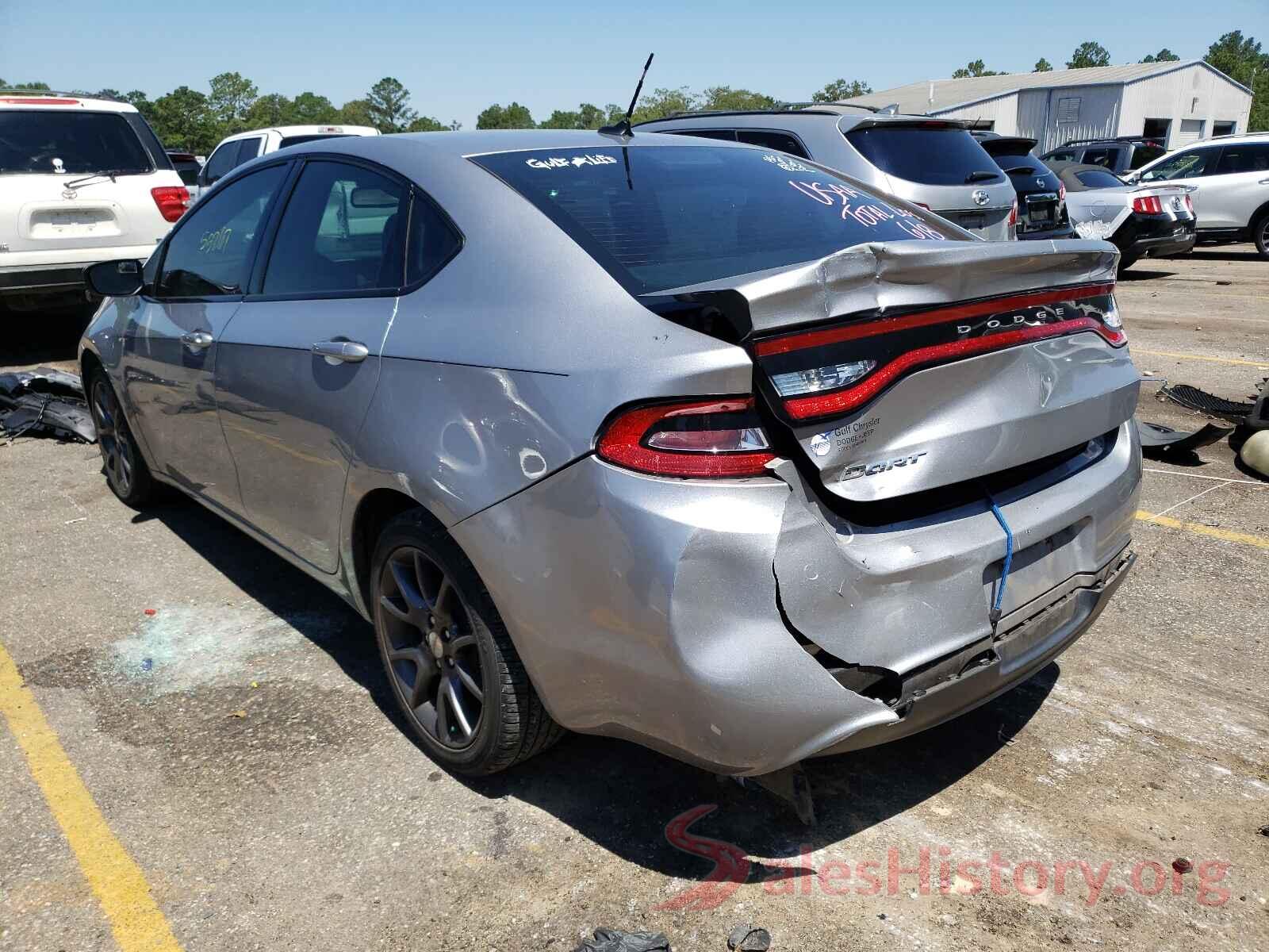 1C3CDFAA6GD606955 2016 DODGE DART