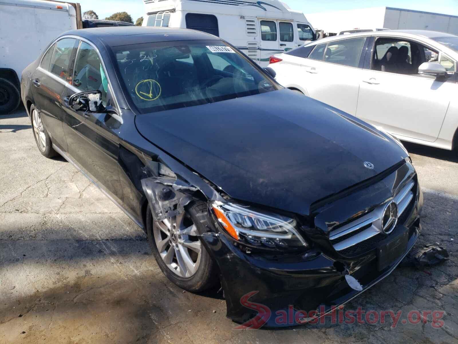 55SWF8EB3KU315766 2019 MERCEDES-BENZ C-CLASS