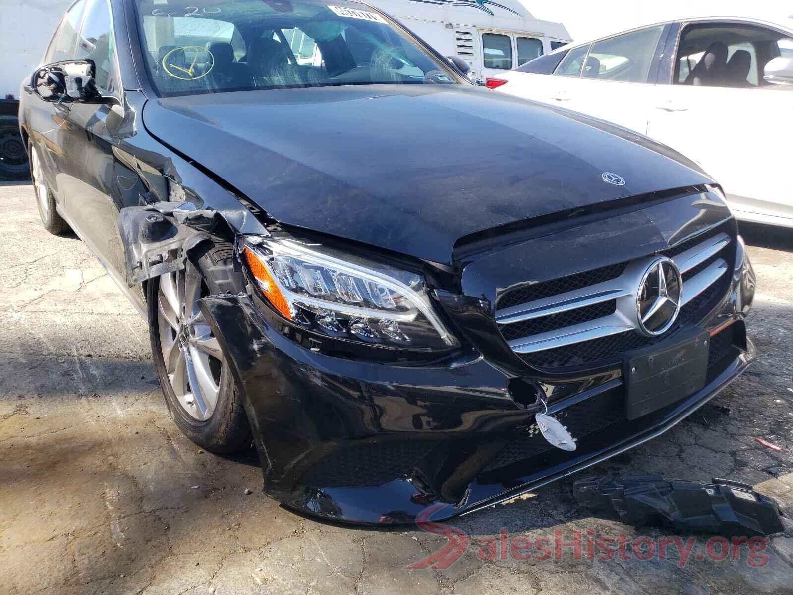 55SWF8EB3KU315766 2019 MERCEDES-BENZ C-CLASS