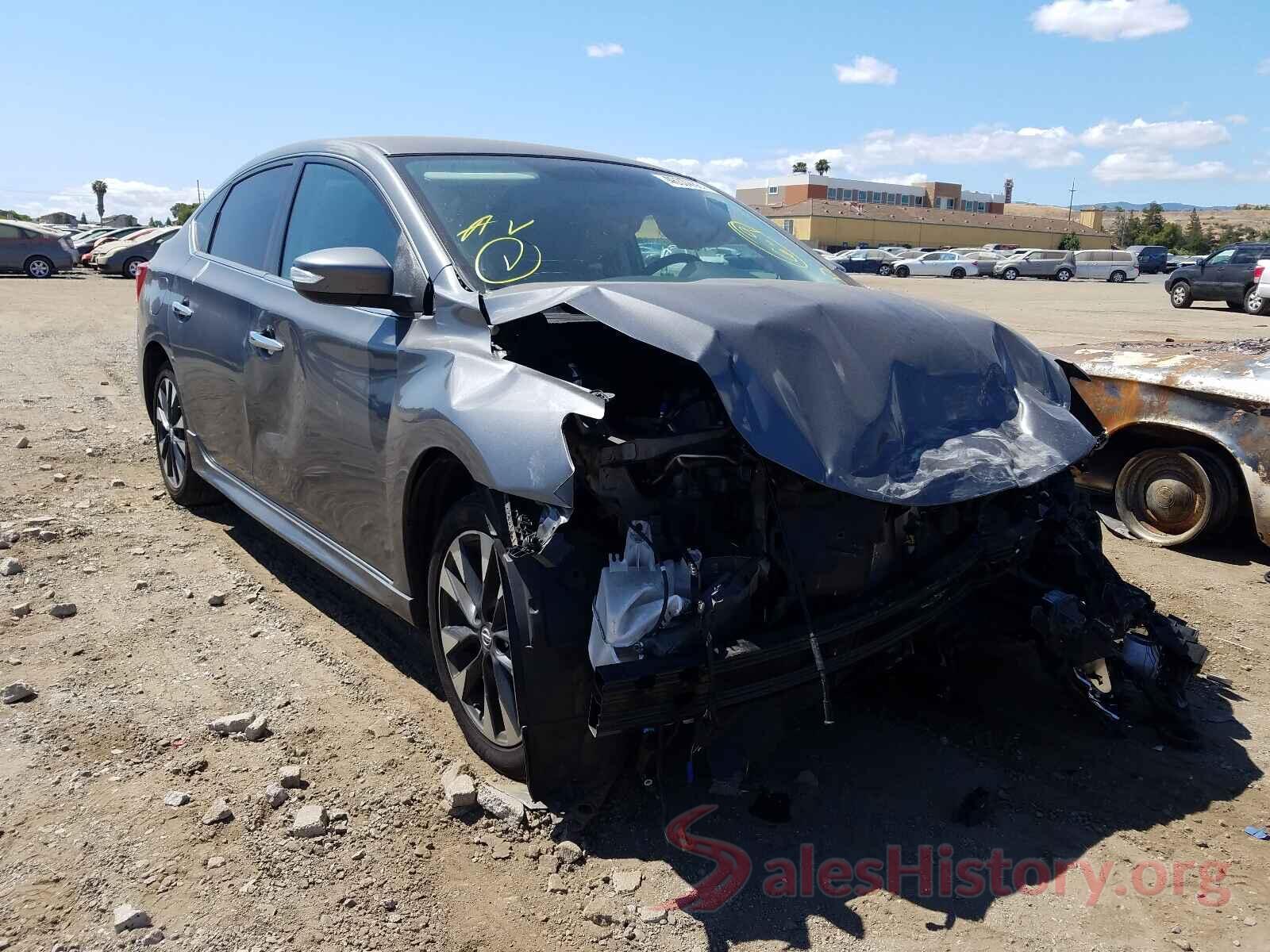 3N1AB7AP0KY213562 2019 NISSAN SENTRA