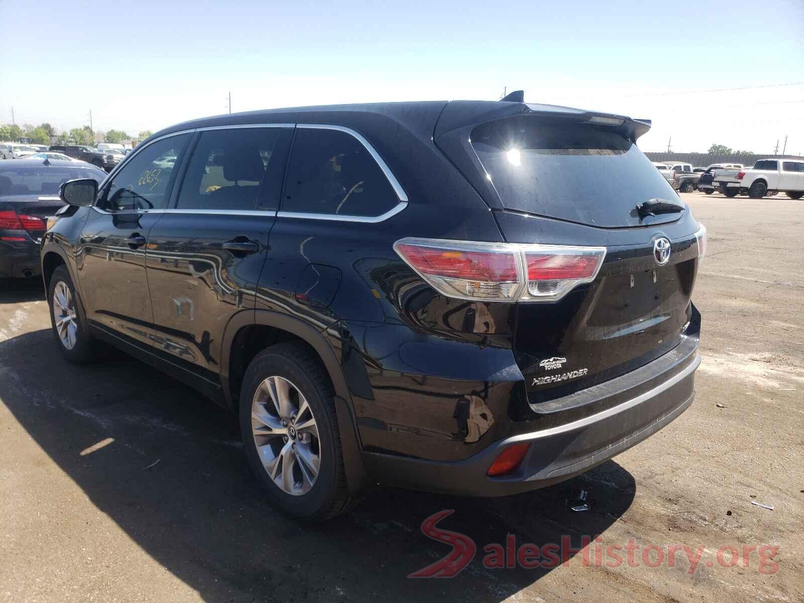 5TDBKRFH8GS337480 2016 TOYOTA HIGHLANDER