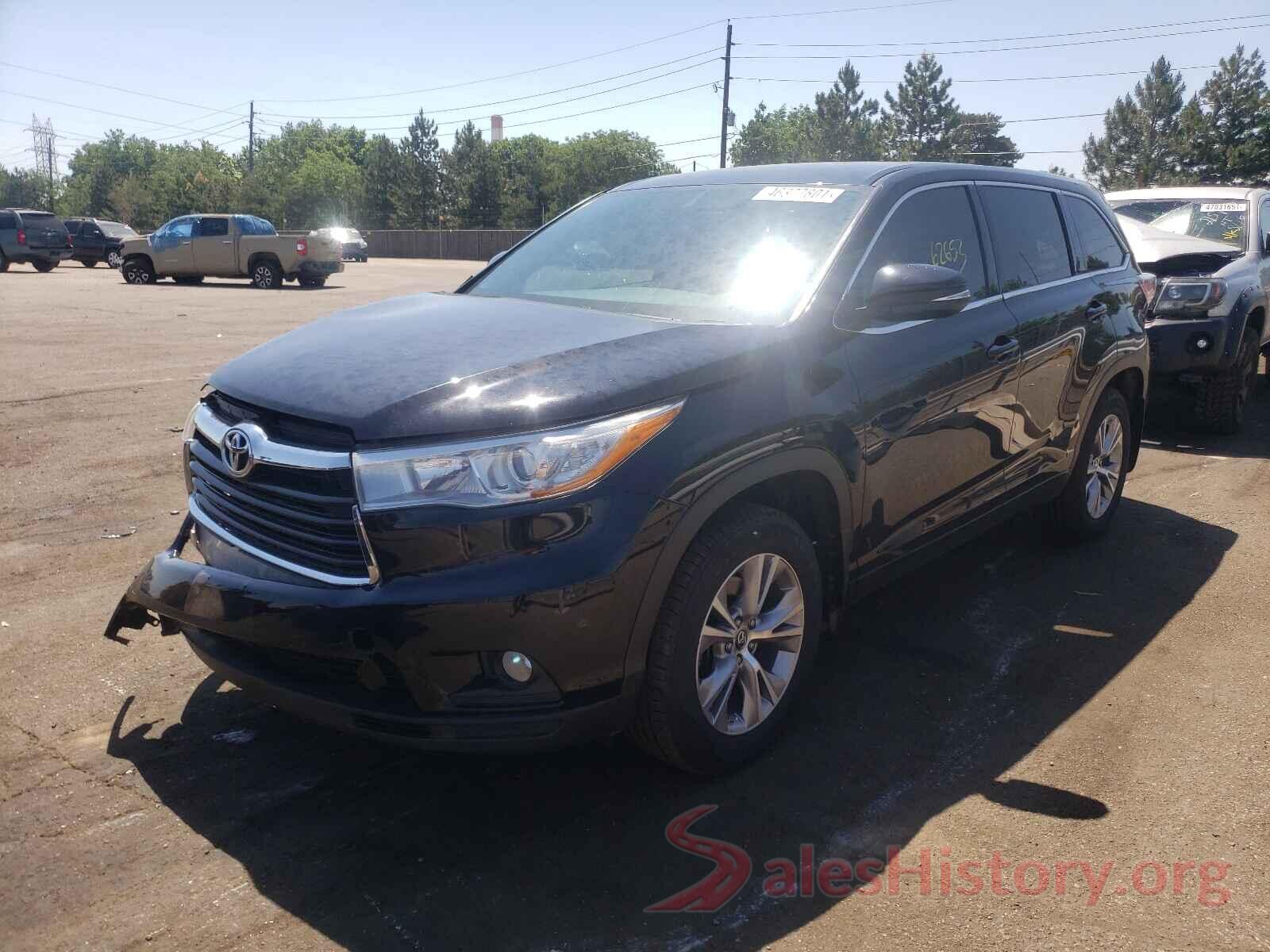 5TDBKRFH8GS337480 2016 TOYOTA HIGHLANDER