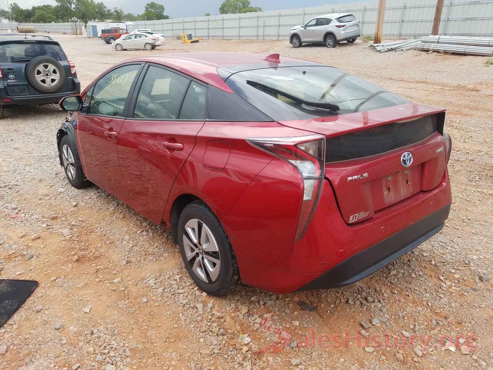 JTDKBRFU9J3581922 2018 TOYOTA PRIUS