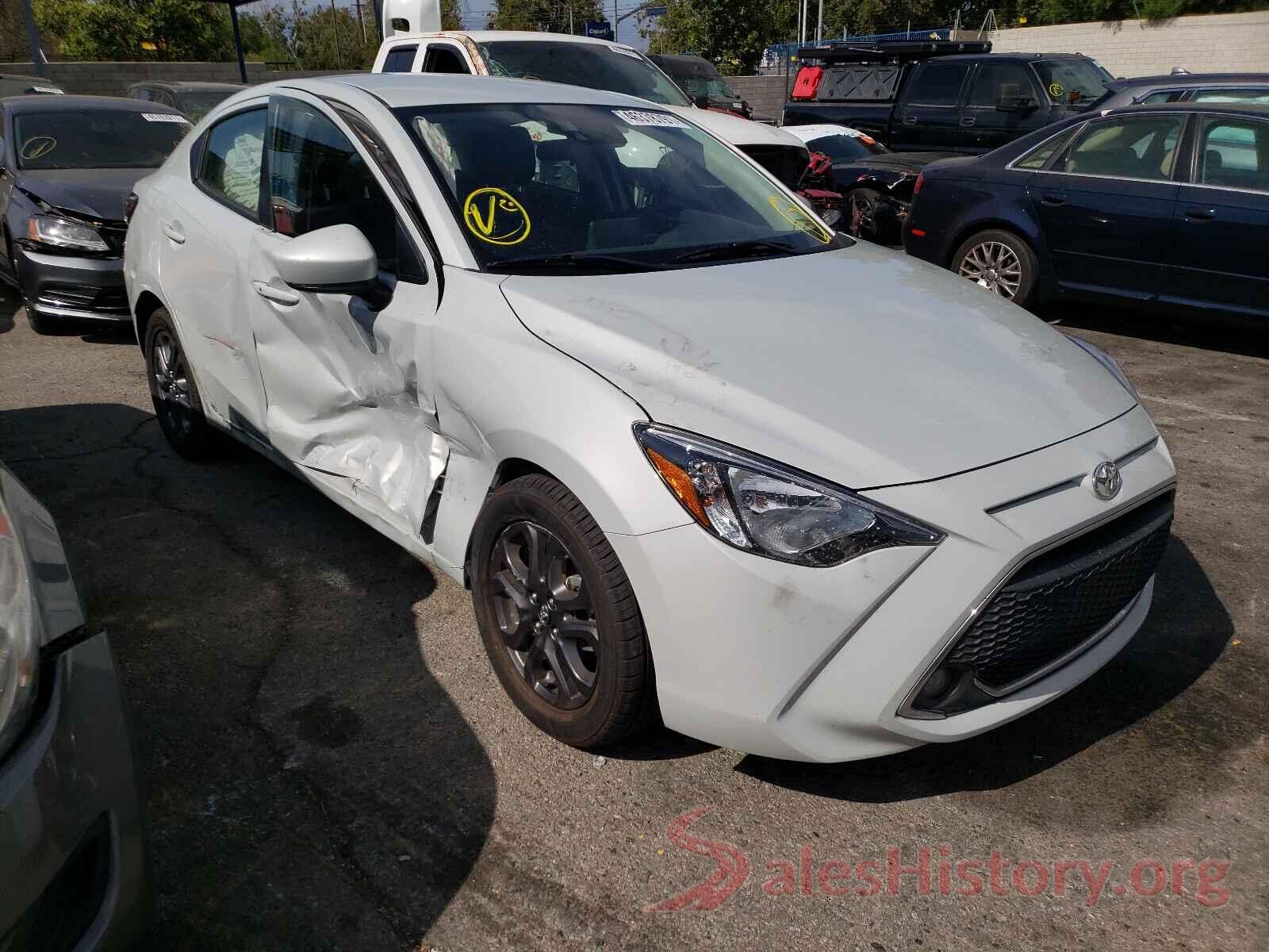 3MYDLBYVXKY514498 2019 TOYOTA YARIS