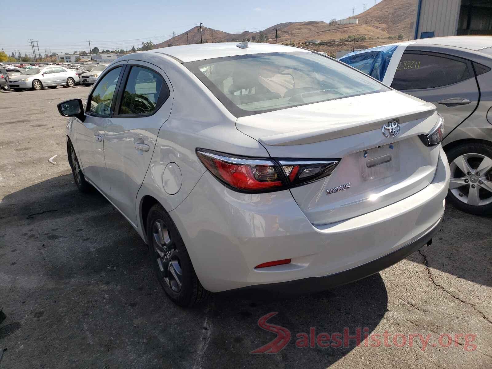 3MYDLBYVXKY514498 2019 TOYOTA YARIS