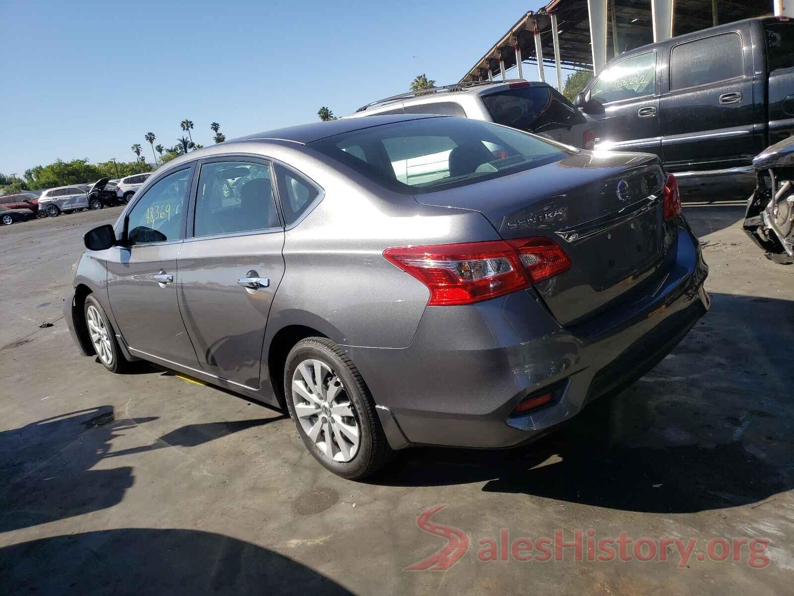 3N1AB7APXKY384027 2019 NISSAN SENTRA