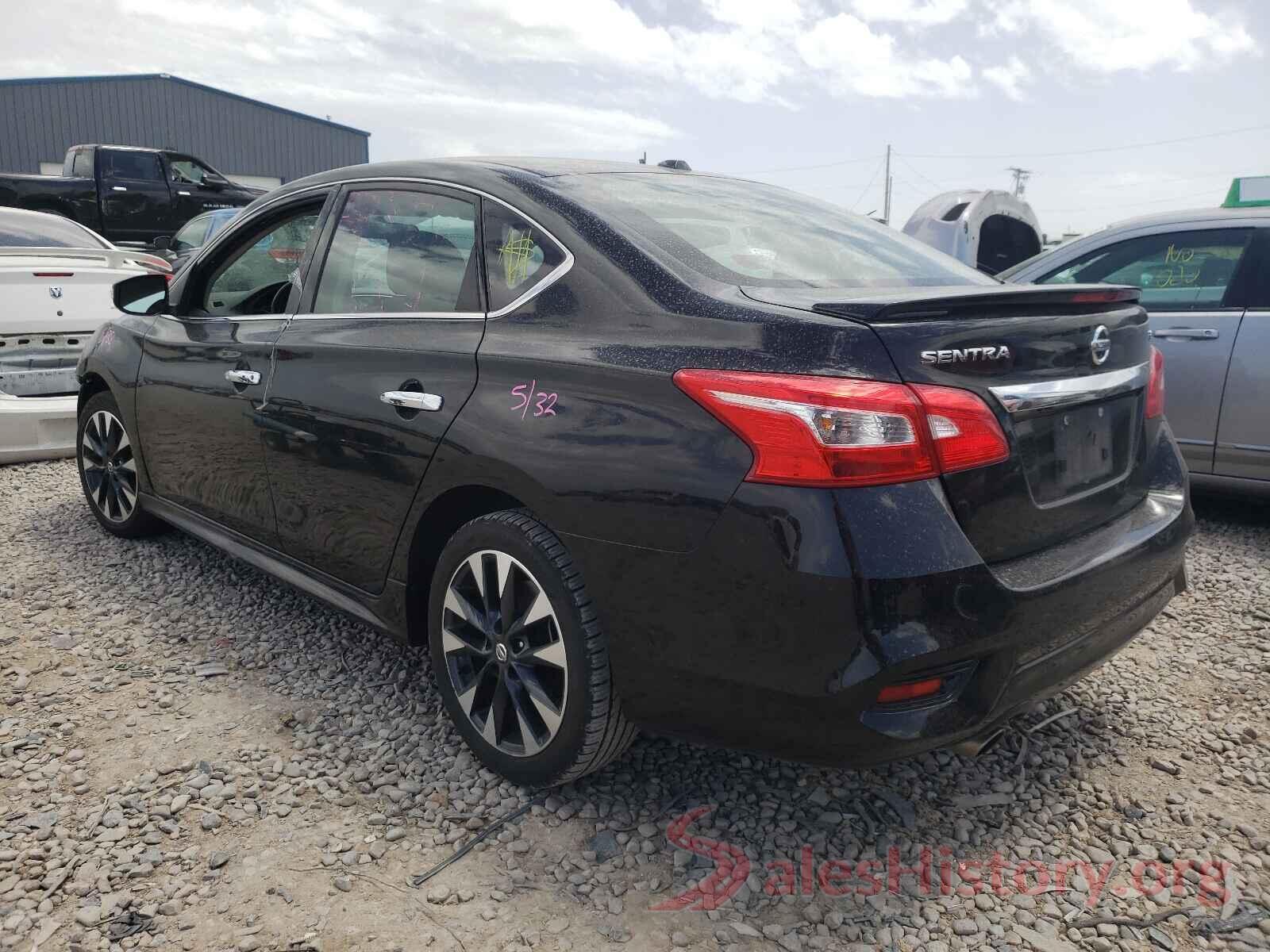 3N1AB7AP8KY281785 2019 NISSAN SENTRA