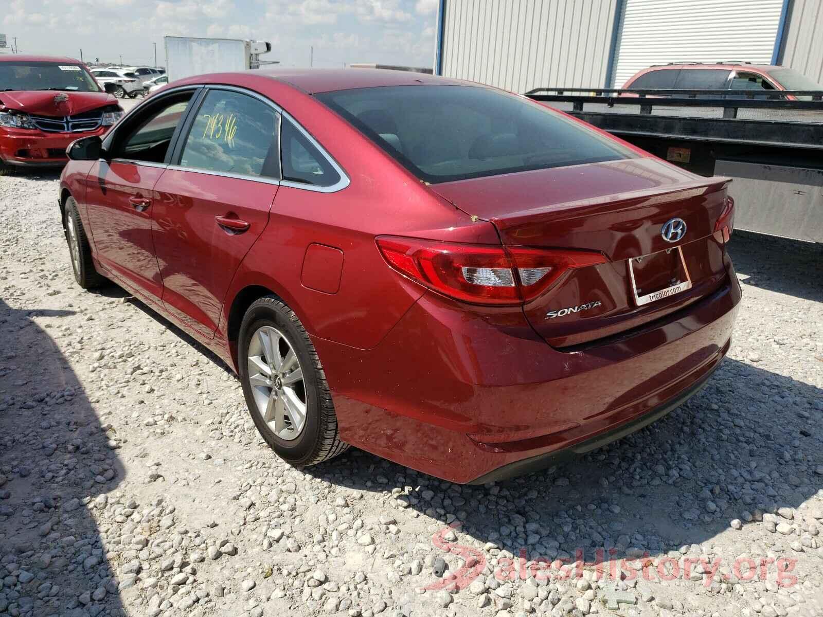 5NPE24AF0GH361686 2016 HYUNDAI SONATA