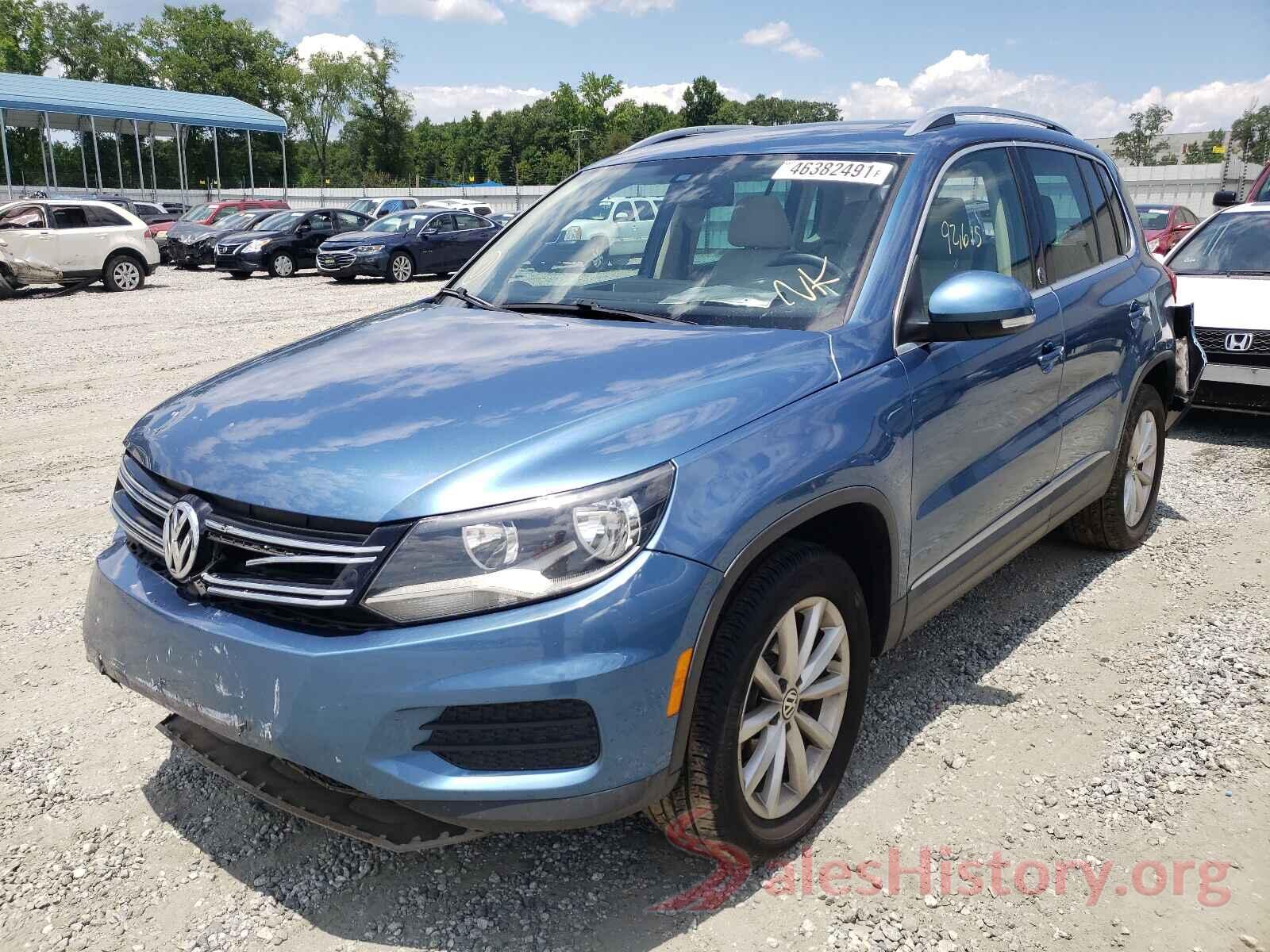 WVGRV7AX5HW503363 2017 VOLKSWAGEN TIGUAN