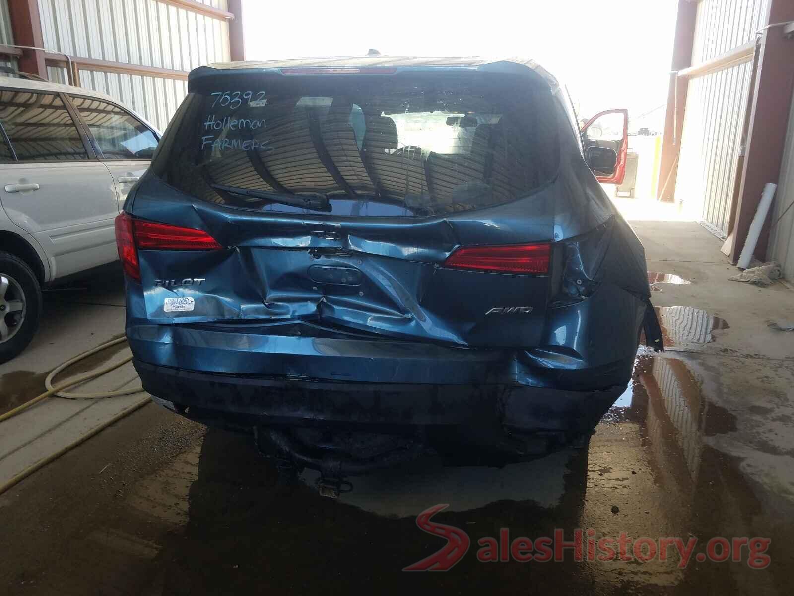 5FNYF6H54GB029453 2016 HONDA PILOT