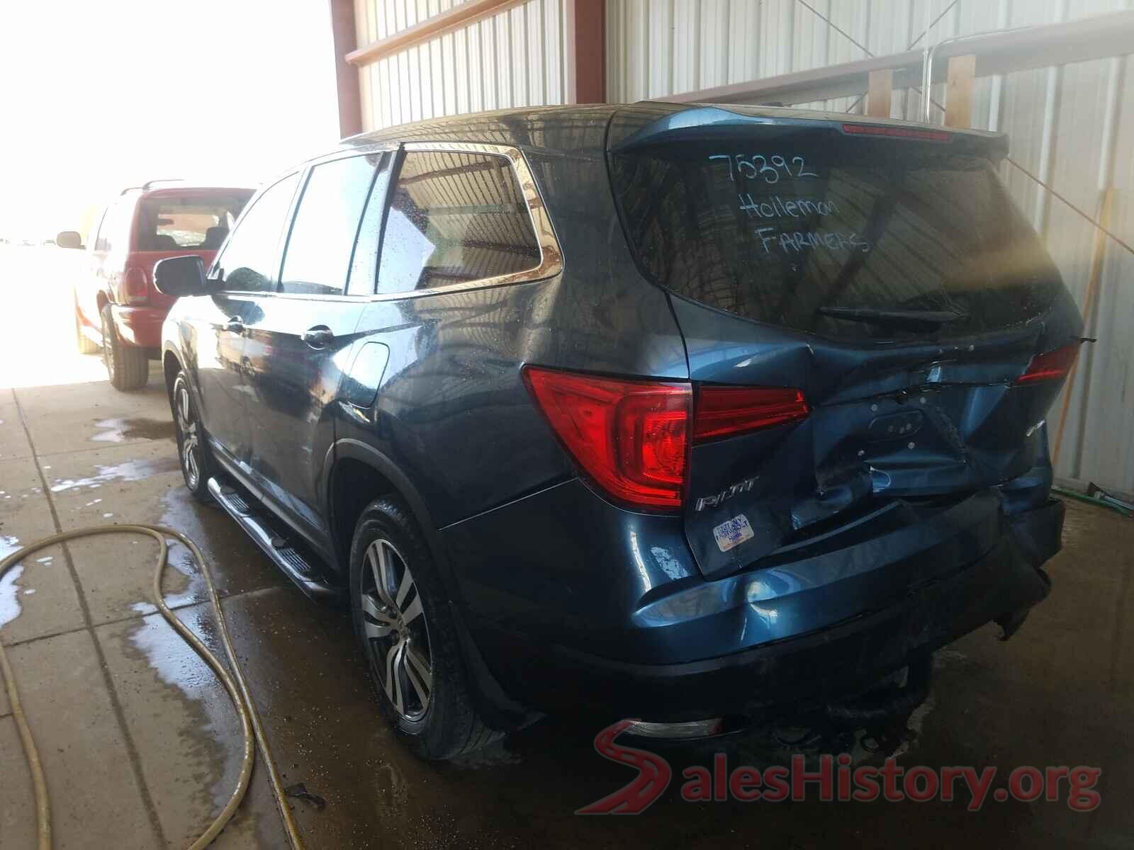 5FNYF6H54GB029453 2016 HONDA PILOT