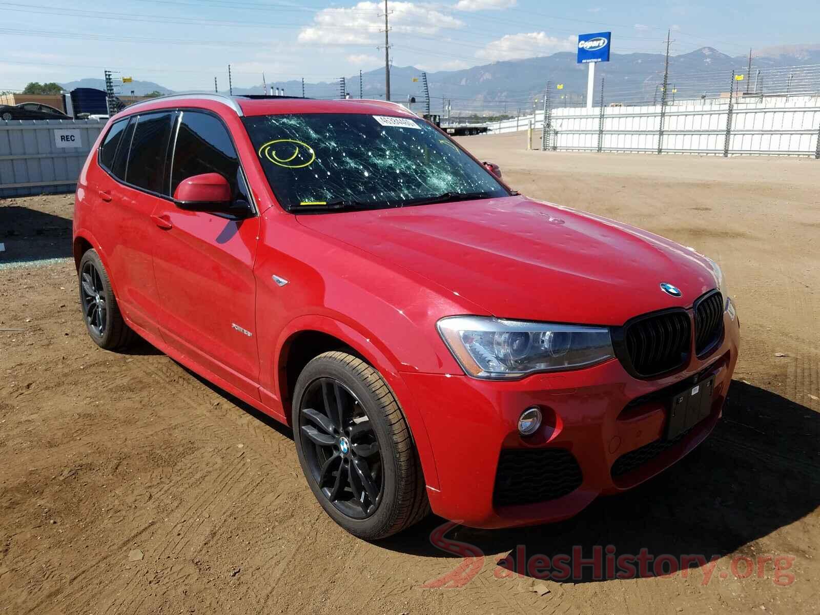 5UXWX9C58H0D97522 2017 BMW X3