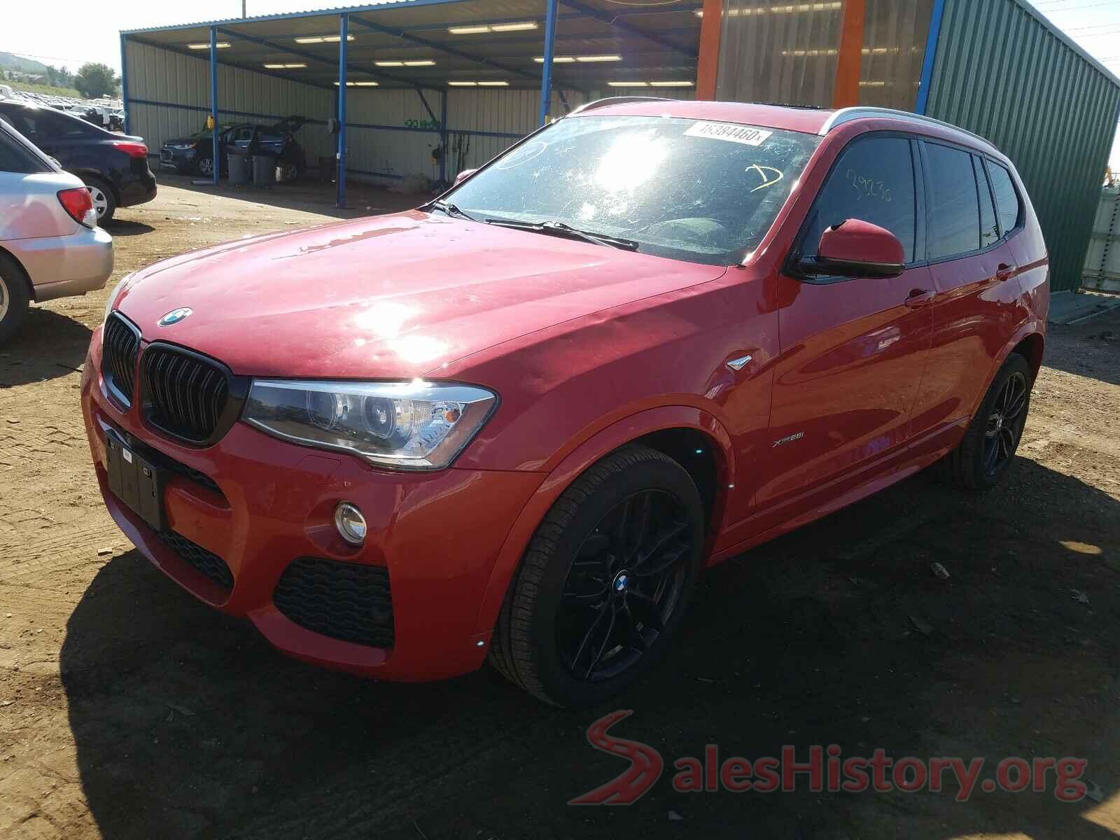 5UXWX9C58H0D97522 2017 BMW X3