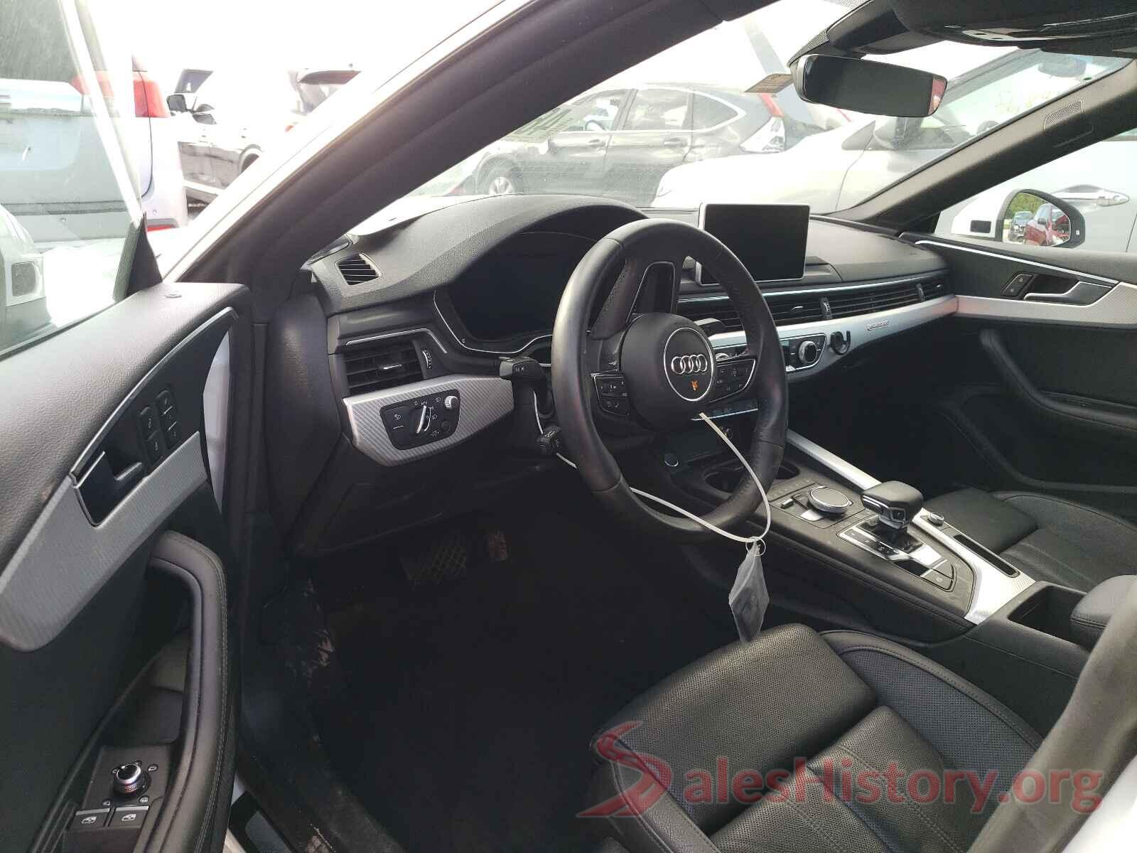 WAUCNCF5XJA009266 2018 AUDI A5