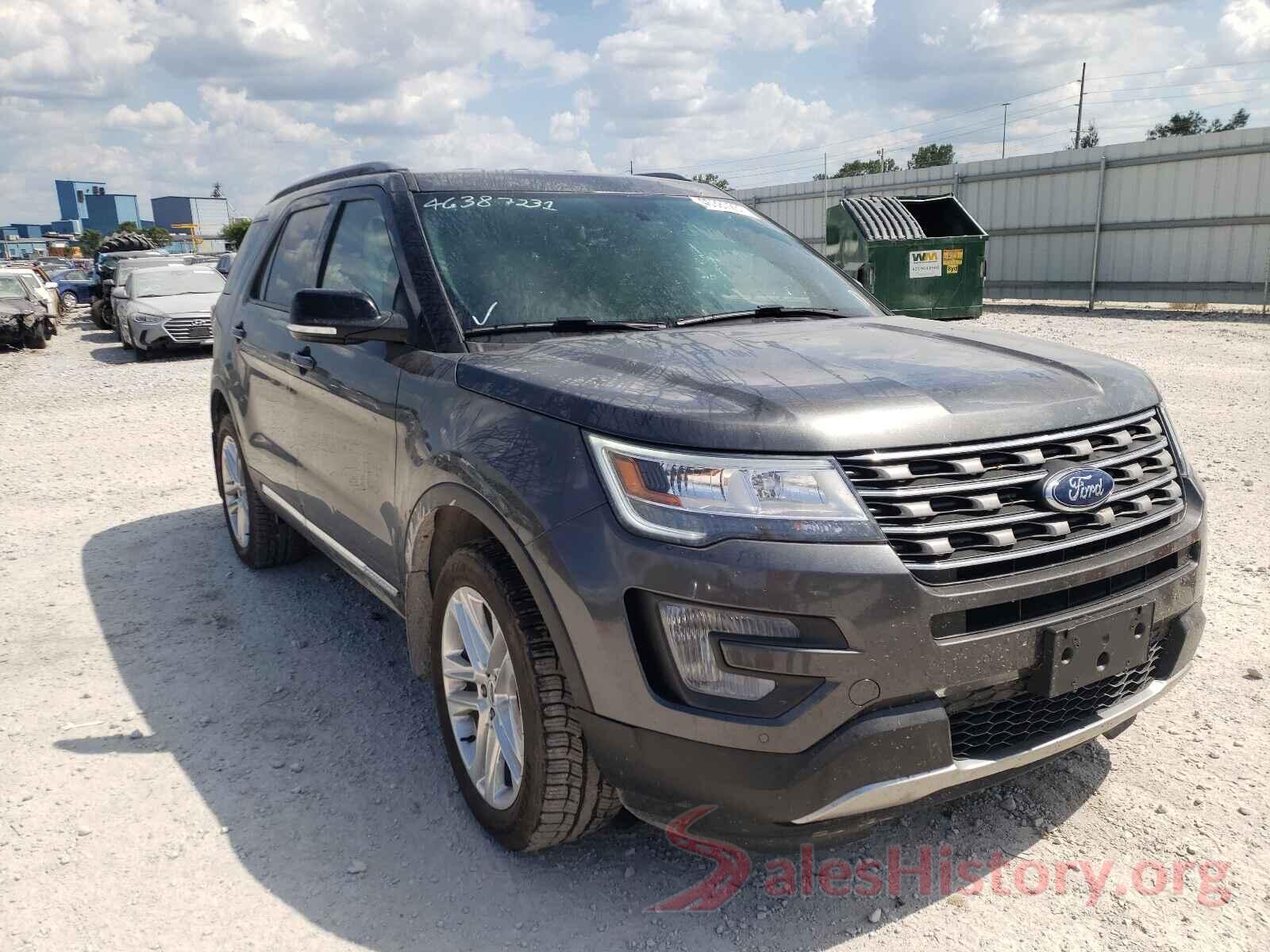 1FM5K8D88HGD63952 2017 FORD EXPLORER