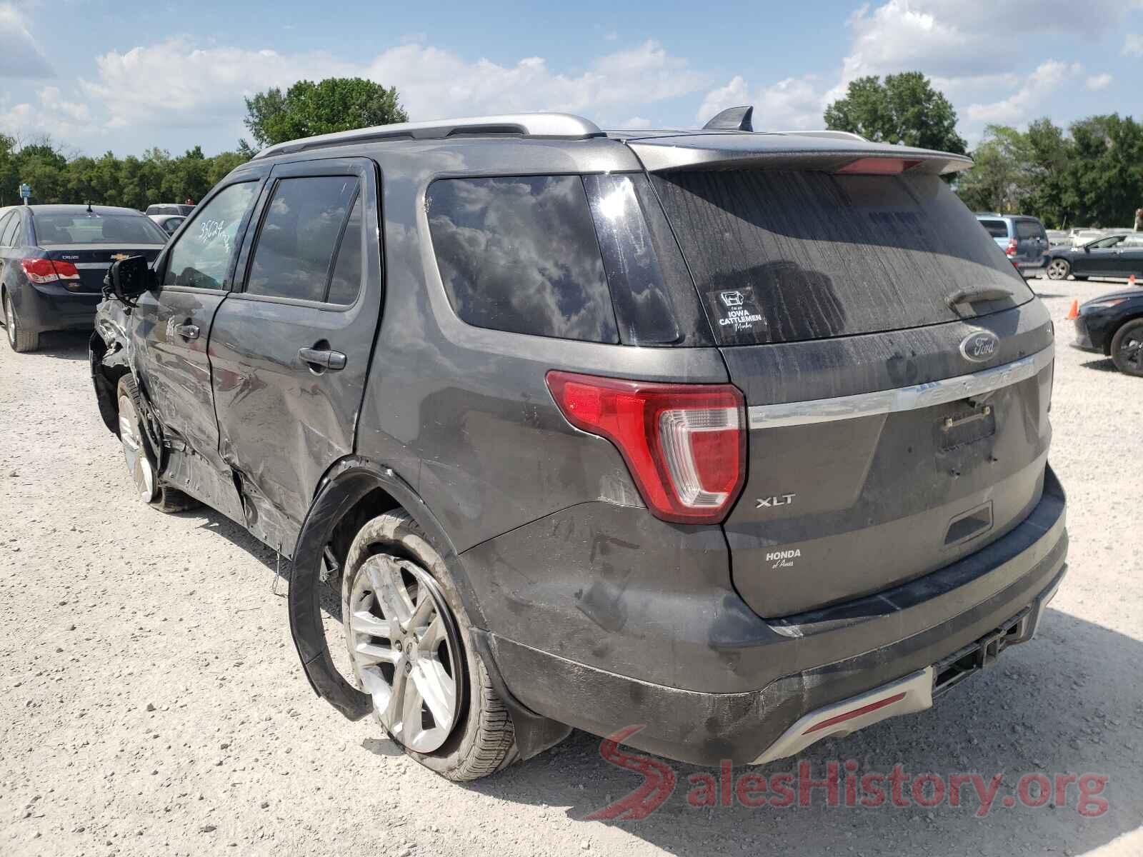 1FM5K8D88HGD63952 2017 FORD EXPLORER