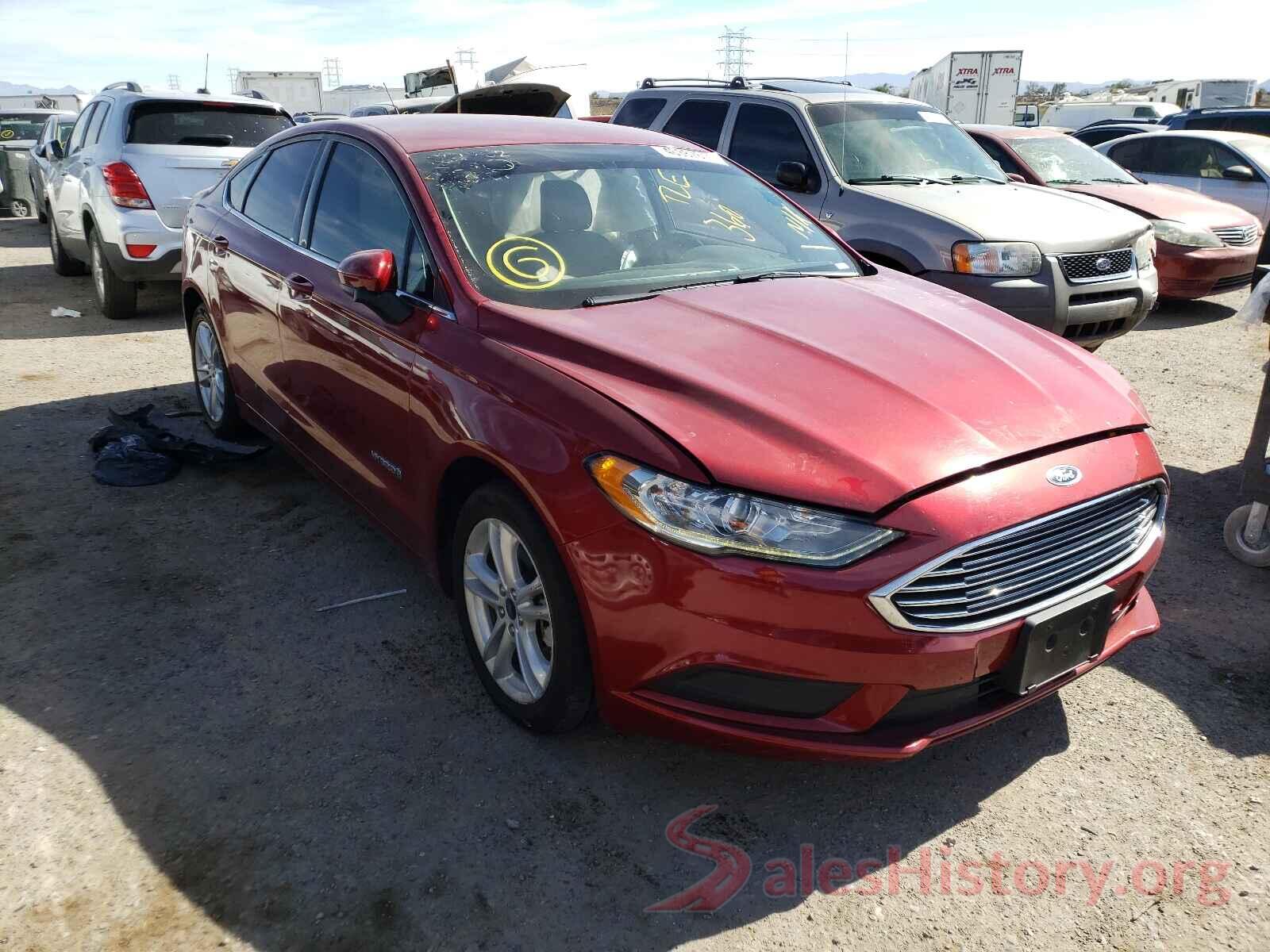 3FA6P0LU0JR173853 2018 FORD FUSION