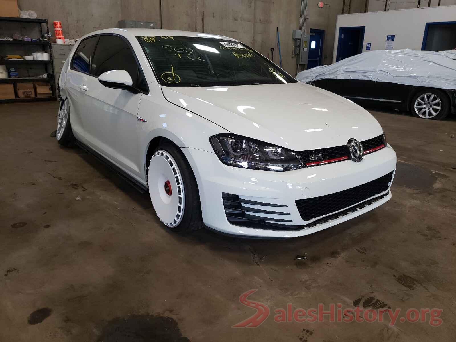 3VWYT7AUXGM034388 2016 VOLKSWAGEN GTI