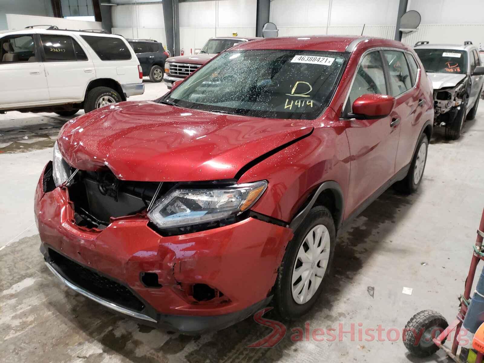 KNMAT2MV8GP704414 2016 NISSAN ROGUE