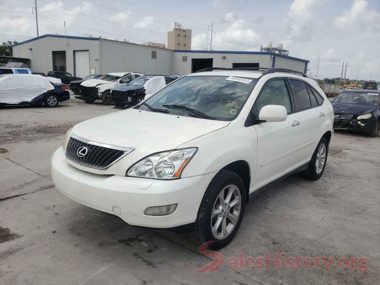 2T2GK31U79C060478 2009 LEXUS RX350