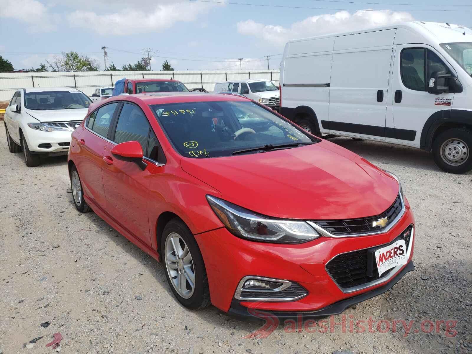 3G1BE6SM2HS511851 2017 CHEVROLET CRUZE