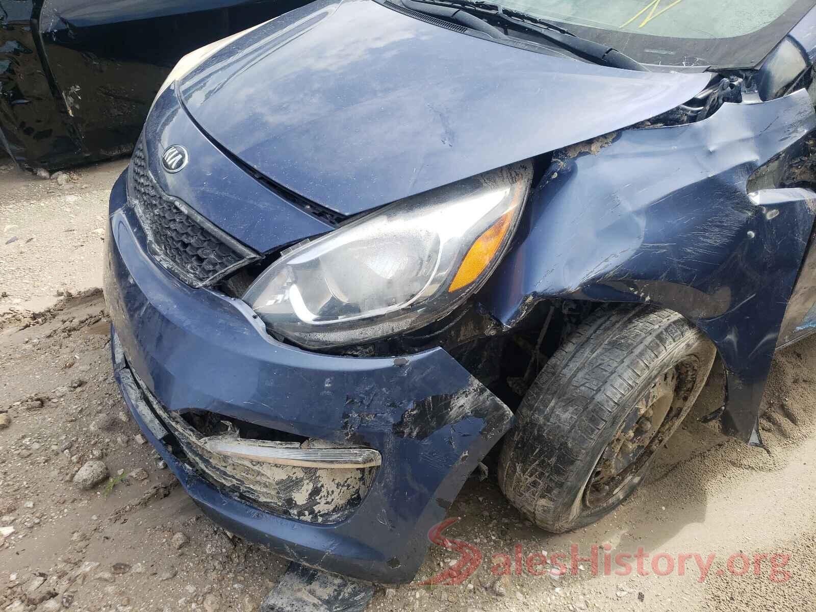 KNADM4A35G6693609 2016 KIA RIO