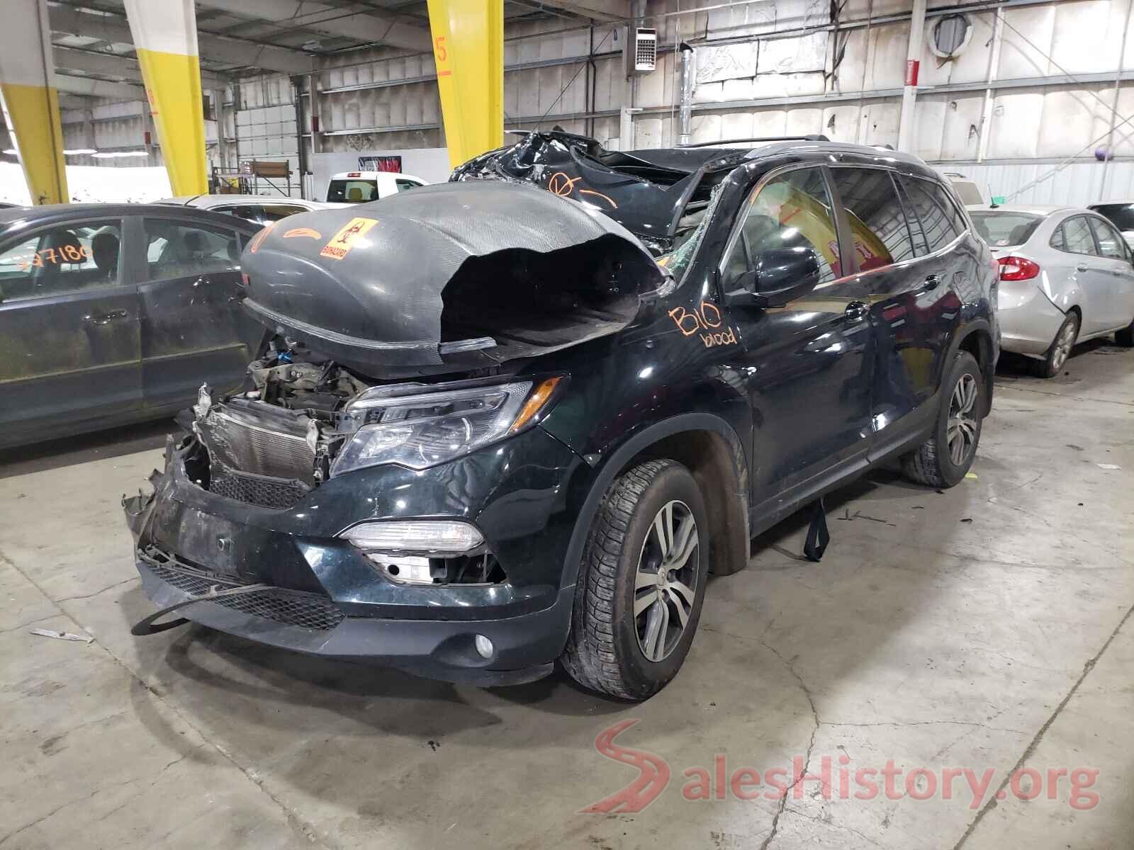 5FNYF6H55HB041841 2017 HONDA PILOT