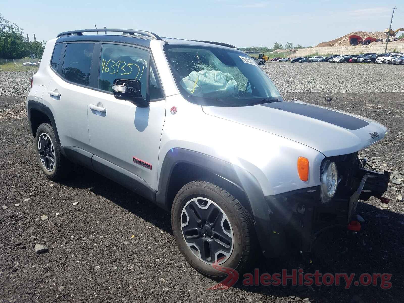 ZACCJBCT4GPD50182 2016 JEEP RENEGADE