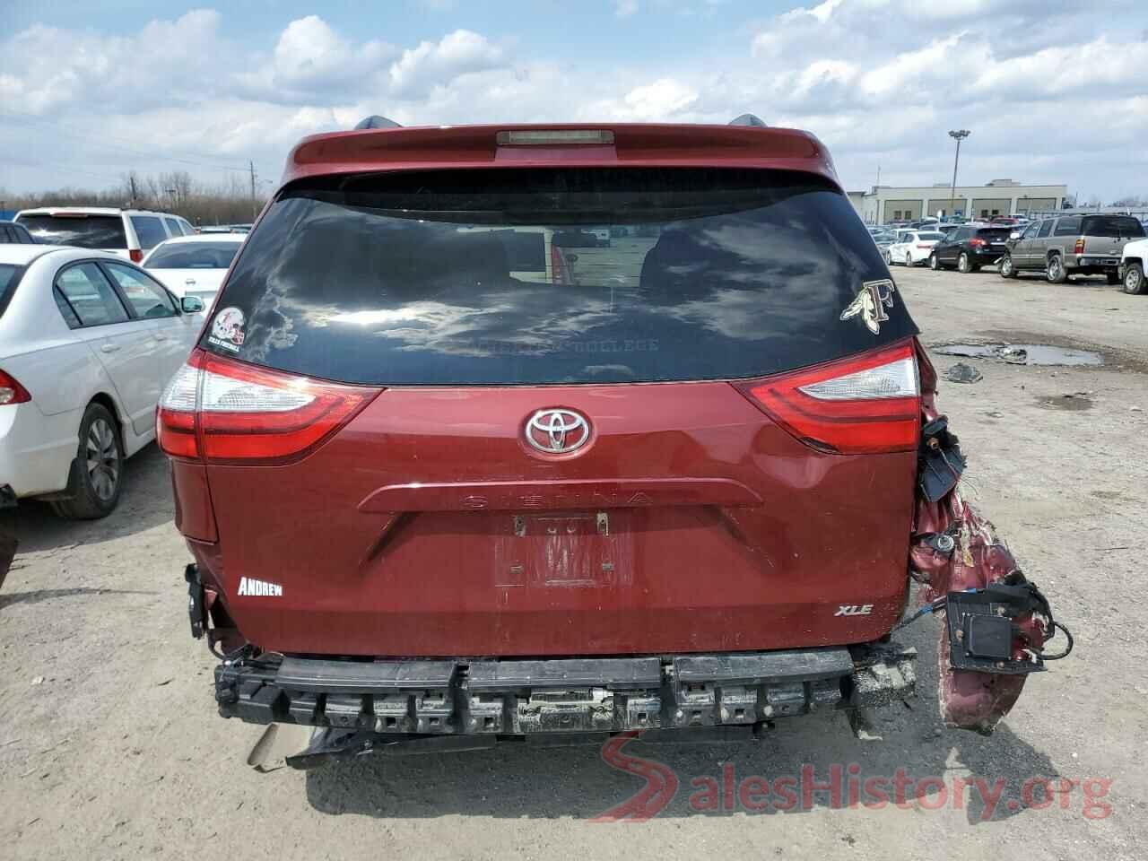 5TDYZ3DC8HS791126 2017 TOYOTA SIENNA