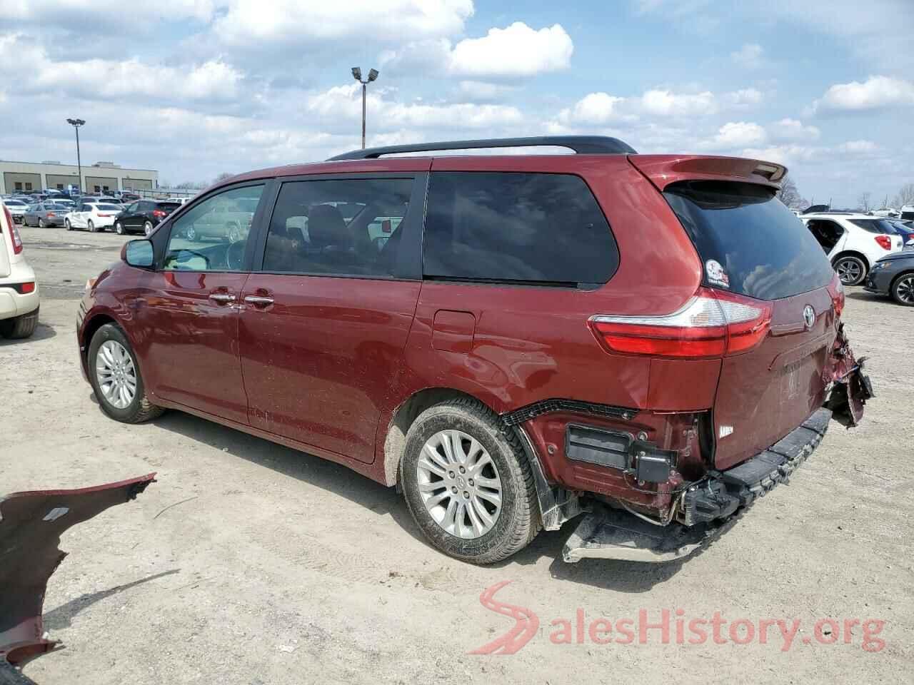 5TDYZ3DC8HS791126 2017 TOYOTA SIENNA