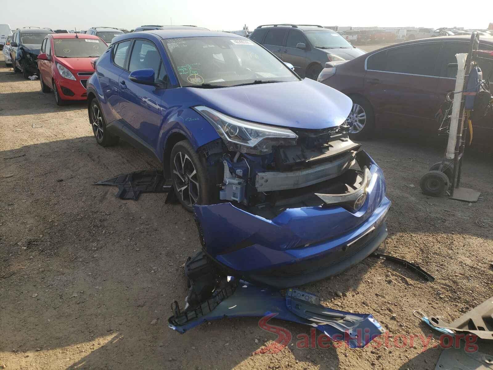 NMTKHMBX3JR011574 2018 TOYOTA C-HR