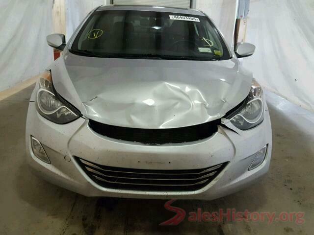 KMHDH4AEXDU500592 2013 HYUNDAI ELANTRA