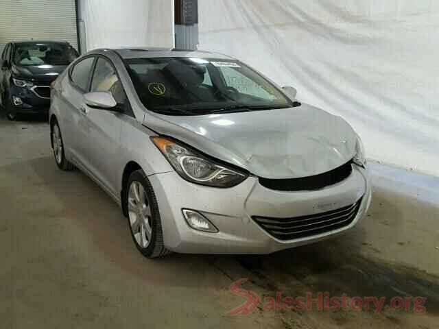 KMHDH4AEXDU500592 2013 HYUNDAI ELANTRA