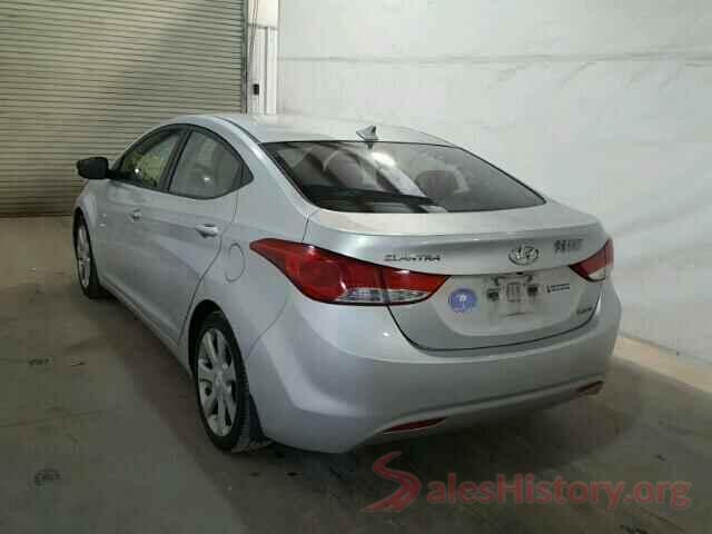 KMHDH4AEXDU500592 2013 HYUNDAI ELANTRA