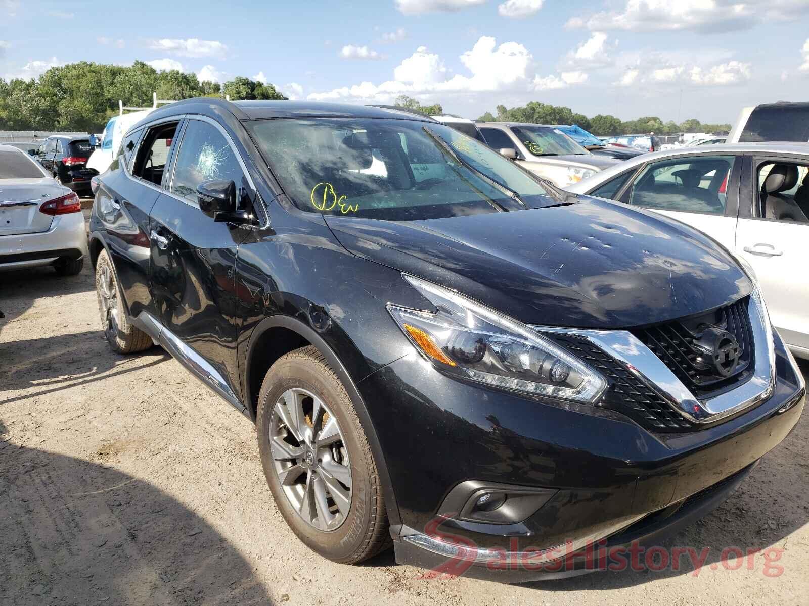 5N1AZ2MH3JN136791 2018 NISSAN MURANO