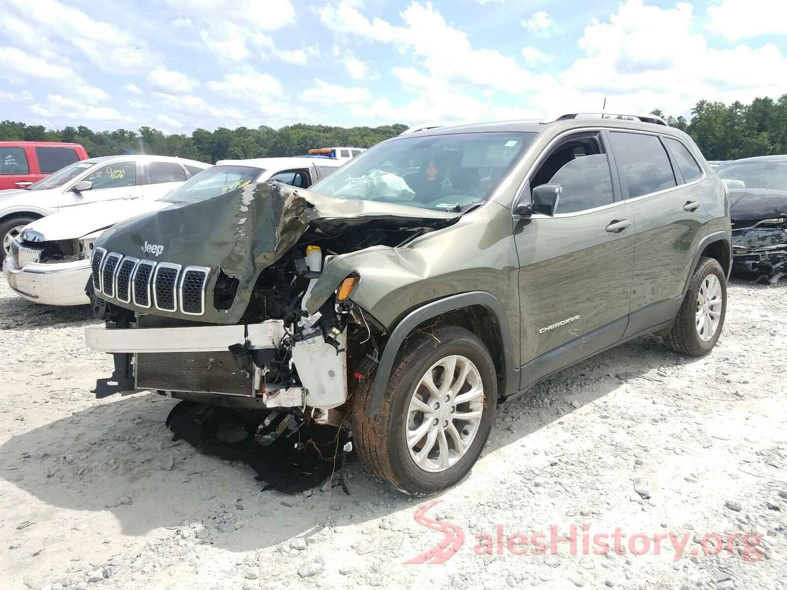 1C4PJLCB0KD348662 2019 JEEP CHEROKEE