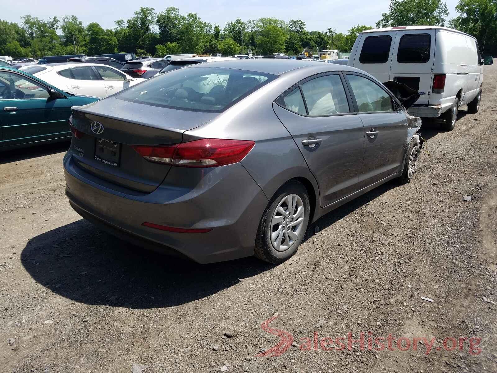 5NPD74LF1JH352240 2018 HYUNDAI ELANTRA