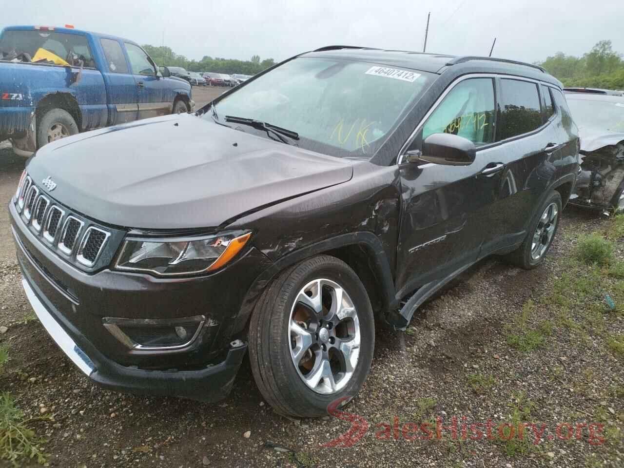 3C4NJDCB0KT806269 2019 JEEP COMPASS