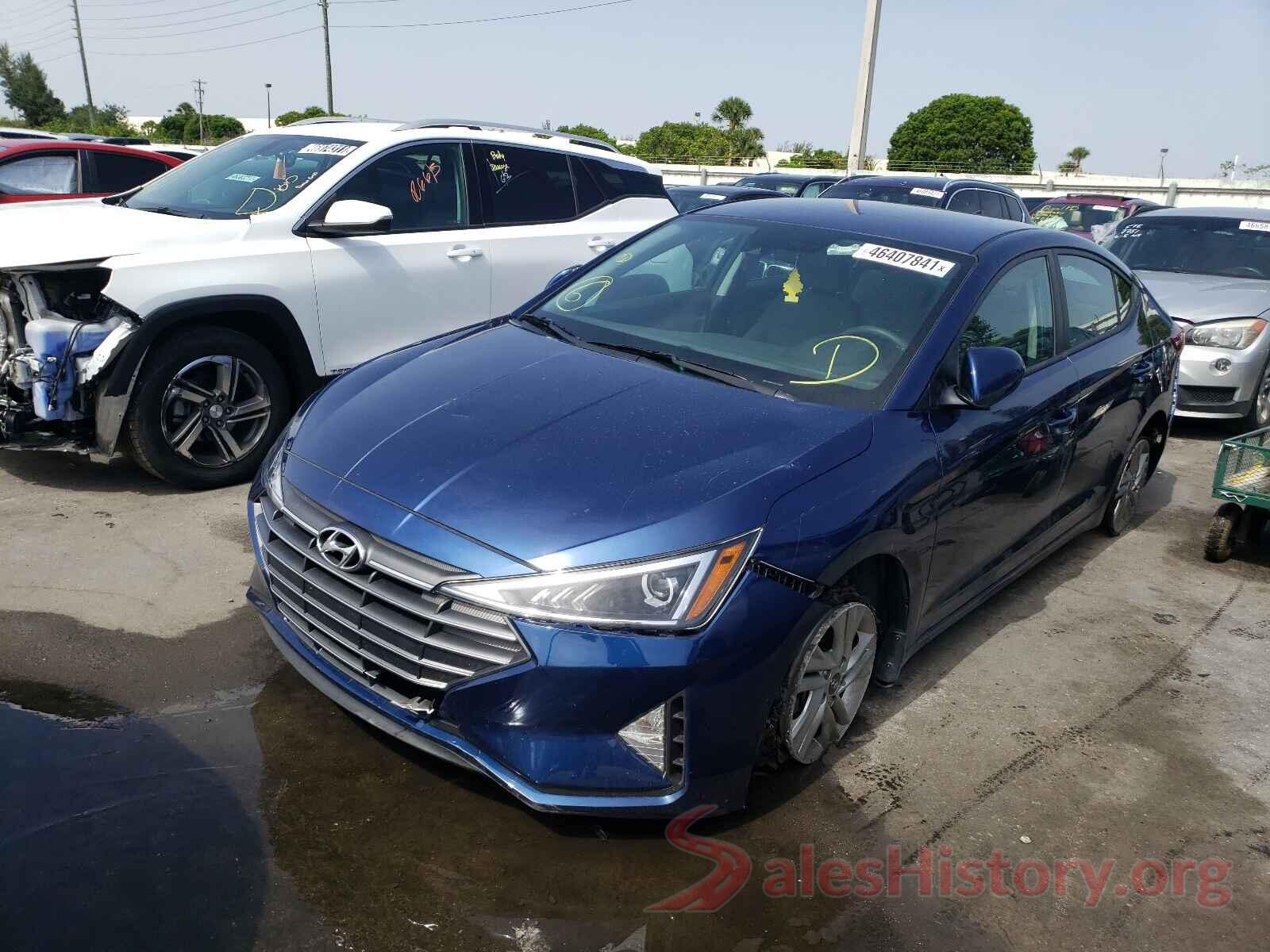 5NPD84LF2LH612659 2020 HYUNDAI ELANTRA