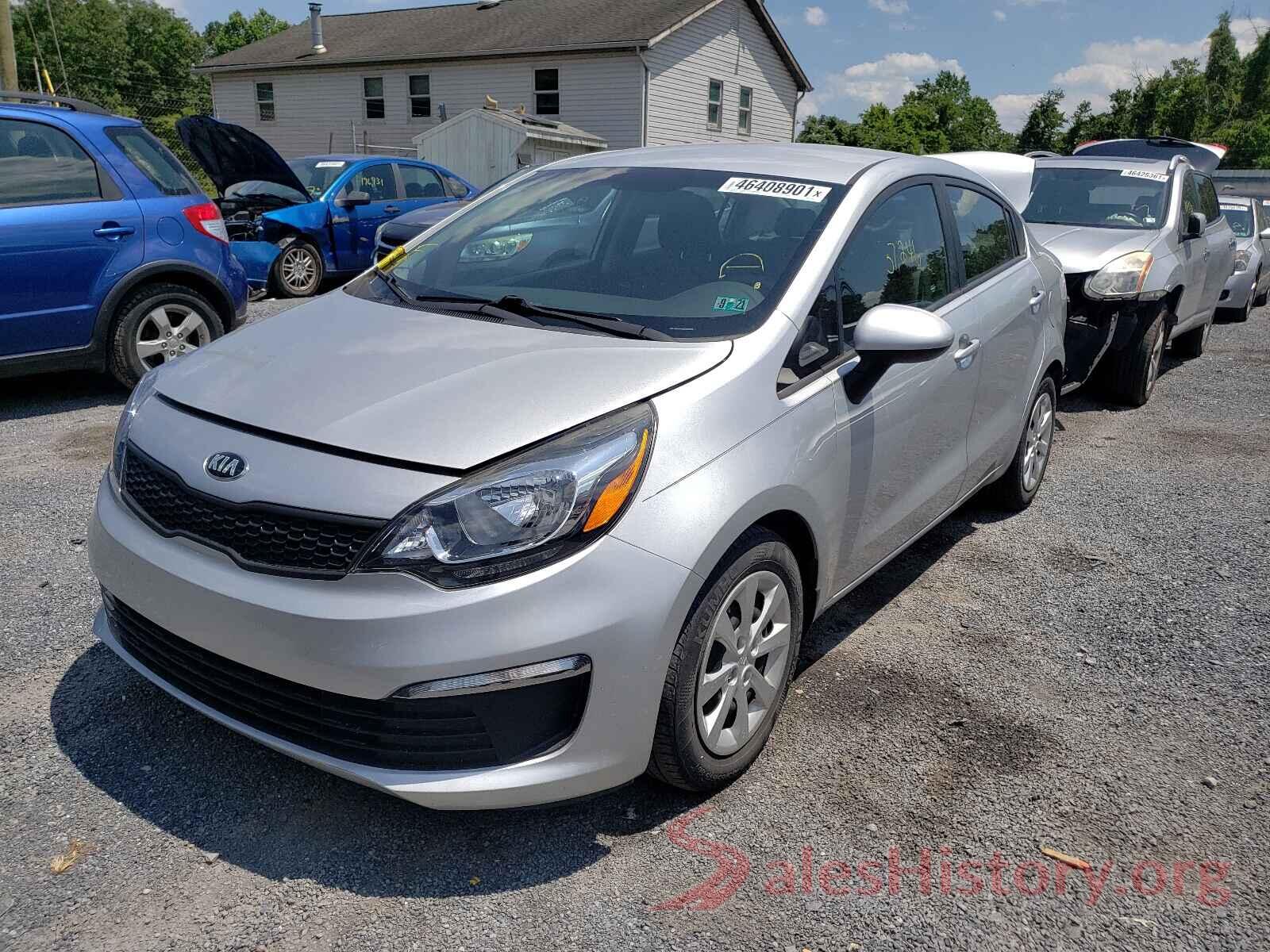 KNADM4A35H6012561 2017 KIA RIO