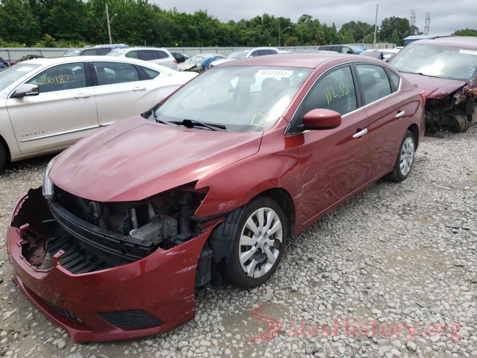 3N1AB7AP9GY243084 2016 NISSAN SENTRA