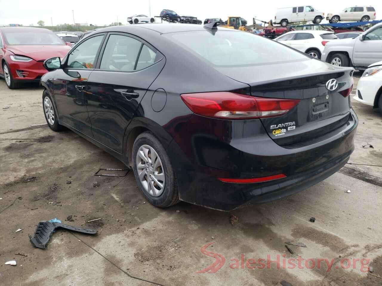 KMHD74LF3HU316870 2017 HYUNDAI ELANTRA