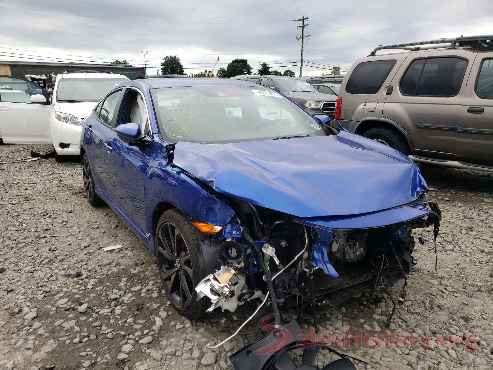 2HGFC2F80KH539101 2019 HONDA CIVIC