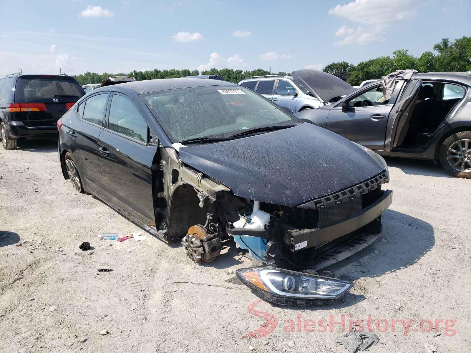 5NPD84LF7JH228180 2018 HYUNDAI ELANTRA