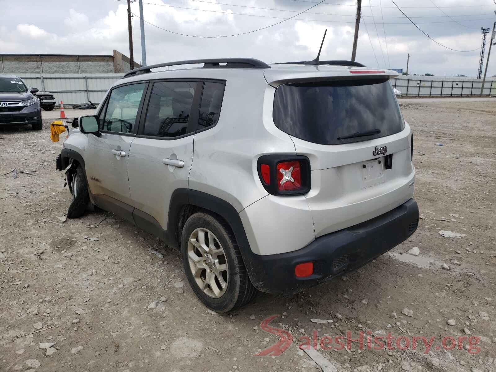 ZACCJABT0GPE13659 2016 JEEP RENEGADE