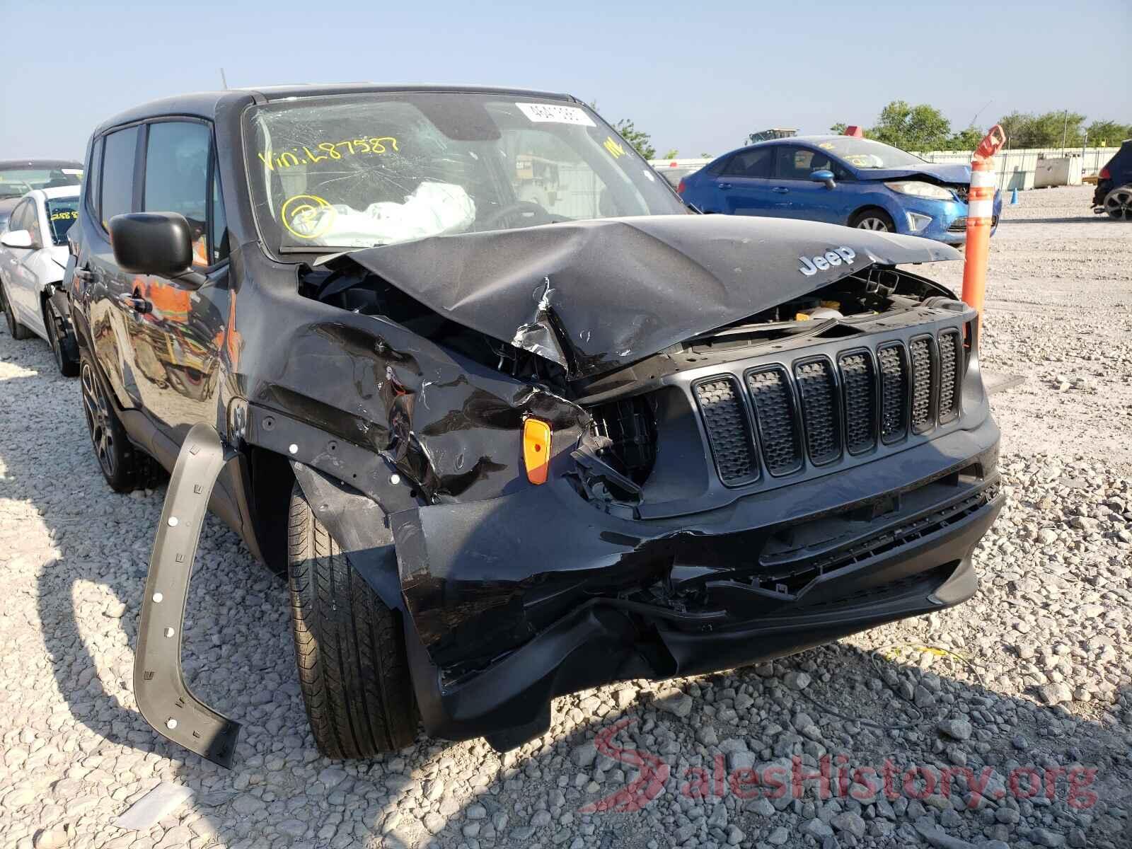 ZACNJAAB0LPL87587 2020 JEEP RENEGADE