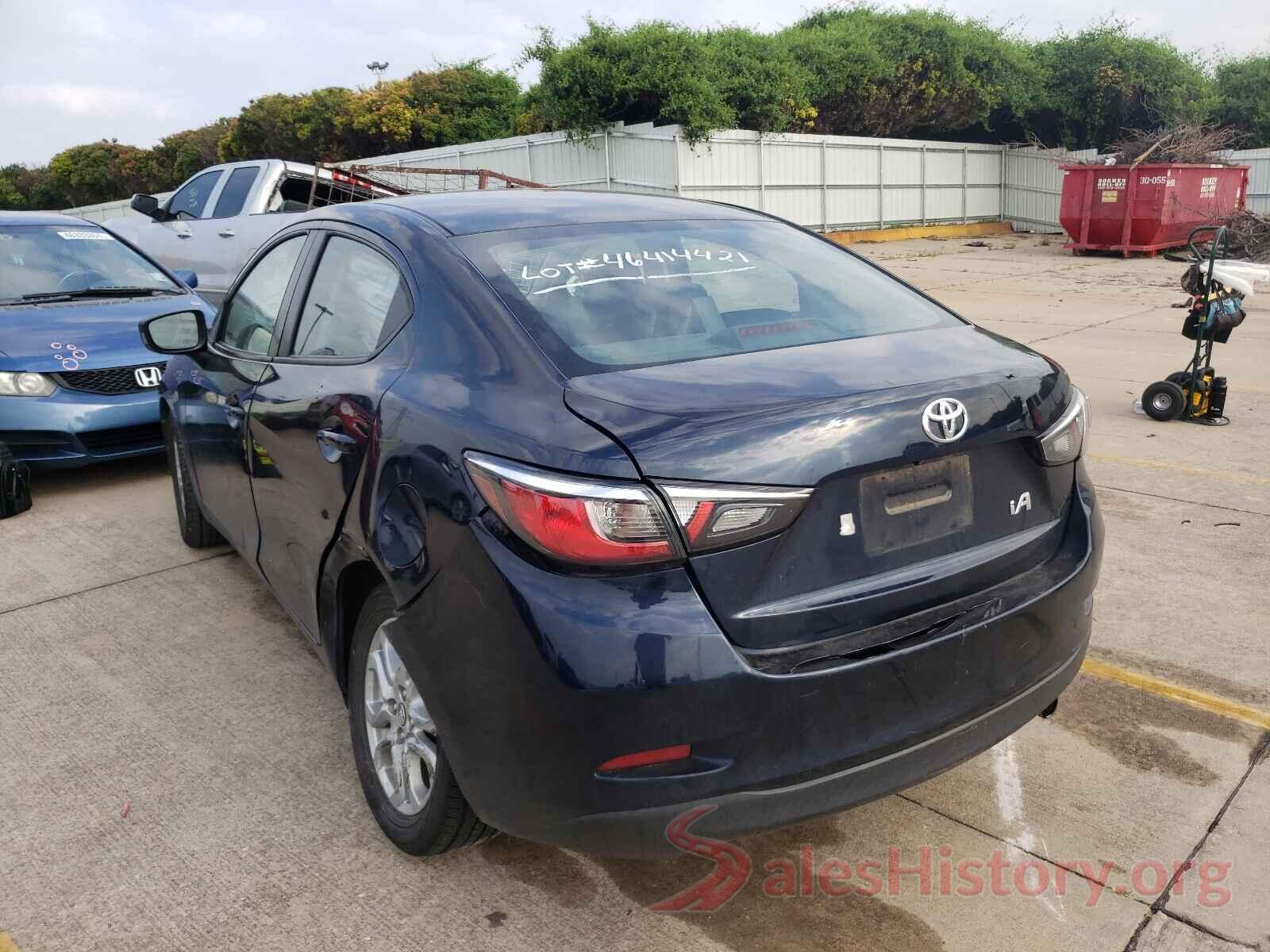 3MYDLBYV6JY310599 2018 TOYOTA YARIS